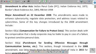 Information Technology Act 2000 Part 1  Introduction [upl. by Hadias]