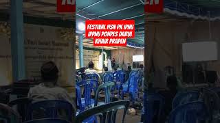 FESTIVAL HSN 2024 PK IPNU IPPNU PONPES DARUL KHAIR PRAPEN santrikeren ipnuippnu pesantren [upl. by Yhcir]