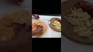 We cook pizza easily and quickly cooking pizza za [upl. by Illah841]