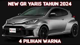 Yang Mana Warna Pilihanmu Pada New GR Yaris Tahun 2024 Toyota Medan 085362072000 [upl. by Aerdnwahs]