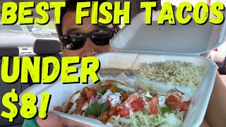 Best Fish Tacos in LA  Tacos Baja Ensenada in East LA [upl. by Nonnac]