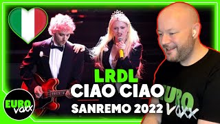 La Rappresentante di Lista  CIAO CIAO REACTION  SANREMO 2022 [upl. by Ariaj]