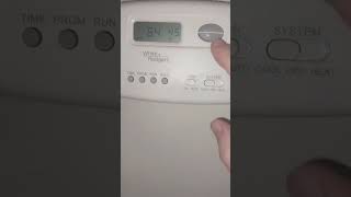 The lowest temperature that a white Rodgers thermostat it can go to [upl. by Tlihcox]