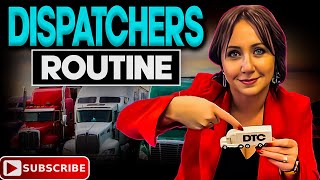 Dispatchers daily routine dispatcher dispatchtrainingcenter dispatchtrucks flatbedloads cdl [upl. by Siocnarf]