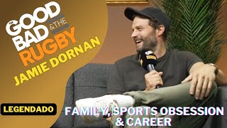 LEGENDADO🆕PARTE 2  JAMIE DORNAN fala sobre FAMÍLIA SUA OBSESSÃO POR ESPORTES amp CARREIRA 🏈🤍🍀 [upl. by Corel]