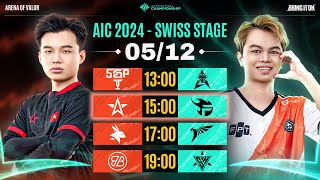 🔴 TRỰC TIẾP BANMEI GAMING vs SUPER HEAVY  SWISS STAGE  AIC 2024  NGÀY 0512 [upl. by Cort]