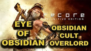 Recore Definitive Edition EYE OF OBSIDIAN Obsidian Cult Overlord BOSS part5 [upl. by Ahmad]