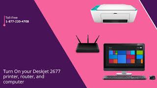 HP Deskjet 2677 Printer Wireless Setup  123hpcomdj2677 Setup Guide [upl. by Evannia]