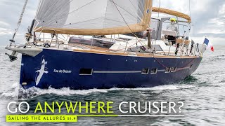 Sailing the Allures 519 – a full tour of this new aluminium bluewater cruiser [upl. by Rubel]