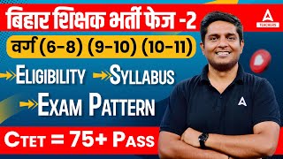 BPSC Teacher Syllabus in Hindi  Bihar teacher Vacancy 2023 Eligibility [upl. by Bordy127]