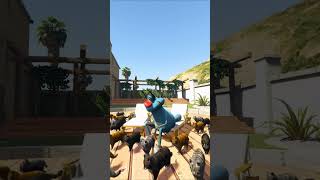 CAT VS RATS shorts gta5 [upl. by Aksehcnarf]