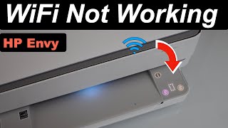 HP Envy Printer WiFi Not Working [upl. by Akayas]