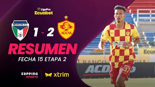 Imbabura 1  2 SD Aucas Fecha 15  2da Etapa  LigaPro Ecuabet [upl. by Kuo]