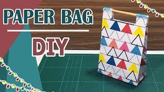 DIY  Paper Bag Tutorial 02 [upl. by Lokcin]