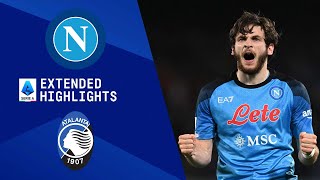 Napoli vs Atalanta Extended Highlights  Serie A  CBS Sports Golazo [upl. by Anialed]