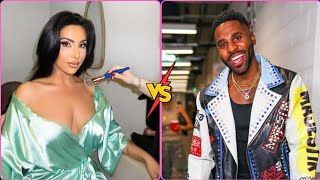 Jason Derulo And Yasmin Kavari Relationship Comparison 2024 Net Worth Age Facts [upl. by Schell]