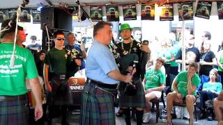 Danny Boy on Bagpipes  St Patricks Party at Irish Rover 2011 [upl. by Beltran62]