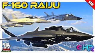 F160 Raiju vs Hydra Lazer und B11 Der ultimative GTA Online JetVergleich [upl. by Qooraf]