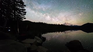 Incredible Night Sky Time Lapse Of Milky Way [upl. by Rosana]