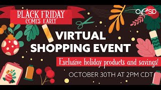 PreBlack Friday Virtual Savings Event [upl. by Tletski]