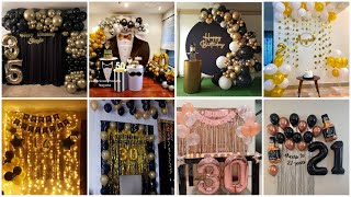 Birthday decoration ideas at home Birthday decoration ideas [upl. by Suoirred93]