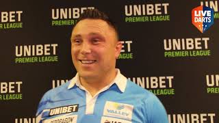 Gerwyn Price quotIm confident I can beat Michael van Gerwenquot [upl. by Shewchuk35]