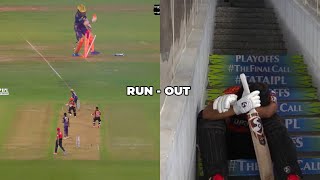 Rahul Tripathi Run Out By Andre Russell  Rahul Tripathi Crying After Run Out  Andre Russell RunOut [upl. by Kauslick]