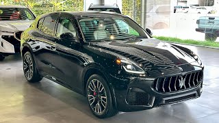 Maserati Grecale 2024 Black Color Interior and Exterior Walkaround [upl. by Mulac]