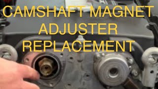 2005 Mercedes C230 Kompressor W203 Camshaft Magnet Adjuster Install [upl. by Torbert]