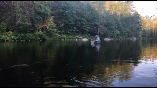 June 2019 Farmington River fishing  camping trip [upl. by Rosemaria878]