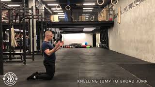 Kneeling Jump to Broad Jump [upl. by Noek]