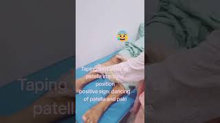 Patella tap test  Ballotable Patella for infrapatellar effusion Pakistanphysiotherapymoharram [upl. by Nosna]