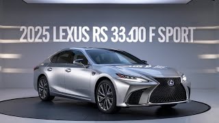 2025 Lexus RS 350 F Sport Review – Unmatched Luxury amp Performance in a Sports SUV [upl. by Showker]