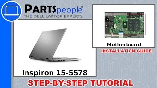 Dell Inspiron 155578 P58F001 Motherboard HowTo Video Tutorial [upl. by Enoob516]