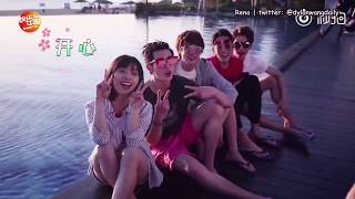 ENGSUBS Meteor Garden 2018 Behind The Scenes  At the beach [upl. by Dev]