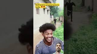 Girlfriend ko propose karne ka tarika surajroxfunnyvibeo surajroxfunny comedy realfoolscomedy [upl. by Schlicher531]