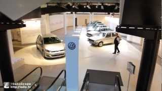 Volkswagen VW Golf Mk 1 2 3 4 5 6 7 V6 TDI History Ausstellung Berlin Classic New Old Cars Video [upl. by Yadrahs]