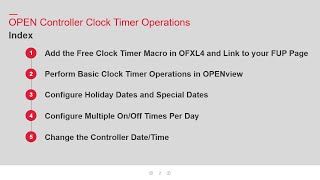 TV241202 OPEN Clock Timer Operations [upl. by Rap]