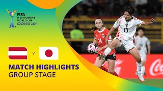 Austria v Japan  FIFA U20 Womens World Cup Colombia 2024  Match Highlights [upl. by Christa]