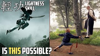 Supernormal Abilities in Kung Fu  Lightness Skill Qing Gong [upl. by Quackenbush]