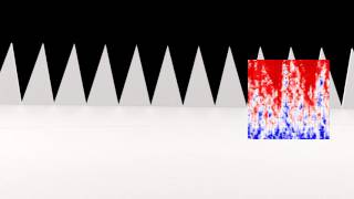 PIV measurement setup of flow misaligned trailingedge serrations [upl. by Nanine]