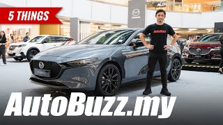 2023 Mazda 3 facelift IPM from RM156k  AutoBuzz [upl. by Hannahs]