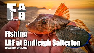 LRF Fishing Budleigh Salterton  September 20th 2022 [upl. by Kaylee]