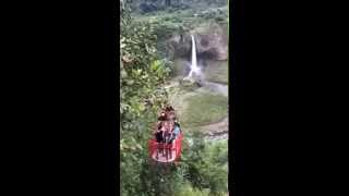 Pastaza River Canyon in Baños Ecuador [upl. by Alegre493]