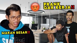 PRANK GAK KERJA SEHARIAN ALVIAND MARAH BESAR [upl. by Yllus25]