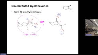 Organic Chemistry 1  Stabiligy of chair conformations of disubstituted cyclohexanes [upl. by Blanch]