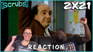 Scrubs 2x21 My Drama Queen Reaction FULL Reactions on Patreon [upl. by Enelhtac]