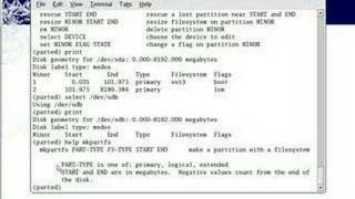 Creating Partitions with GNU parted [upl. by Chapa]