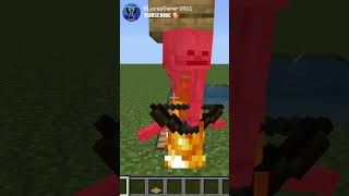 Minecraft Hahaha with skeleton  minecraft memes trending viral funny subscribe shorts [upl. by Dyl]