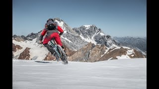 EINZIGARTIG IN DEN ALPEN  WINTER SNOW BIKEN  MUTTERER ALM INNSBRUCK  Hotel Seppl Bike Vital [upl. by Liz]